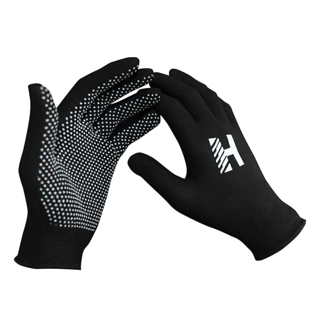 Heega Cotton Gloves with PVC Dotted for Tennis for Soft Ball Only